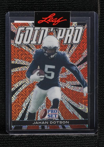 2022 Leaf Pro Set Draft Jahan Dotson #GP-JD1