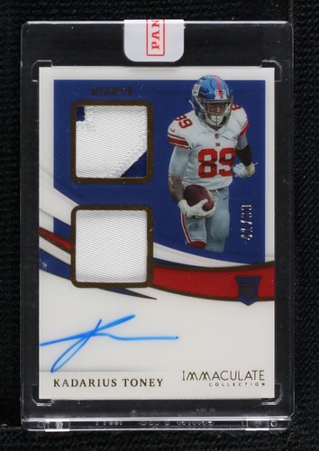2021 Panini Immaculate Collection Kadarius Toney #ISP-KT