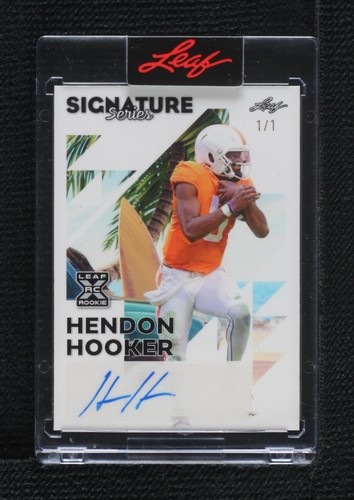 2023 Leaf Signature Series Hendon Hooker #BA-HH1