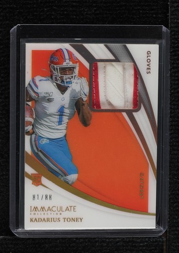2021 Panini Immaculate Collection Collegiate Kadarius Toney #GL-KT