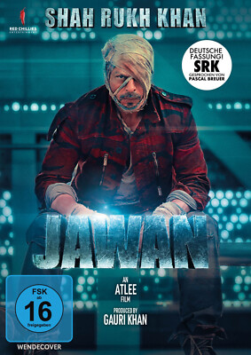 JAWAN- Bollywood DVD - Shah Rukh Khan & Deepika Padukone, von Atlee - Auf Lager!