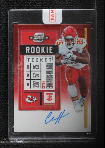 2020 Panini Contenders Optic Clyde Edwards-Helaire #112