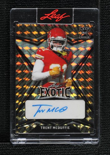 2022 Leaf Exotic Trent McDuffie #BA-TM1