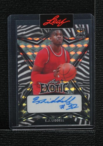2022-23 Leaf Exotic - E.J. Liddell #BA-EJL