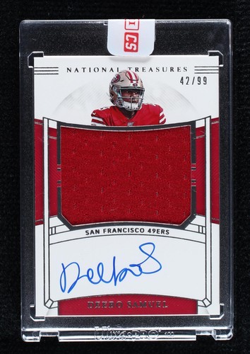 2019 Panini National Treasures Deebo Samuel #RMS-DS