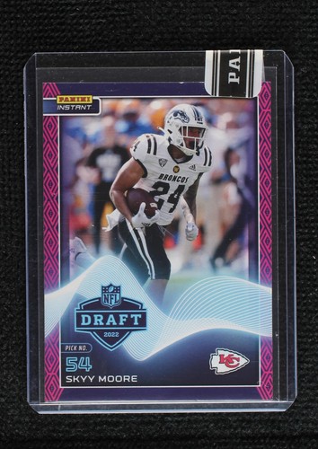 2022 Panini Instant NFL Draft Skyy Moore #22
