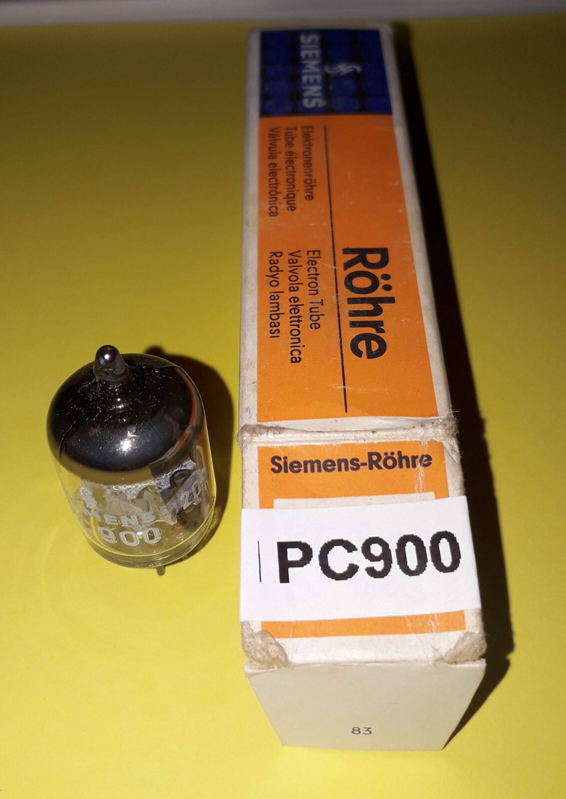 PC900 4HA5 SIEMENS TUBE New NOS Original BOX 1pcs.