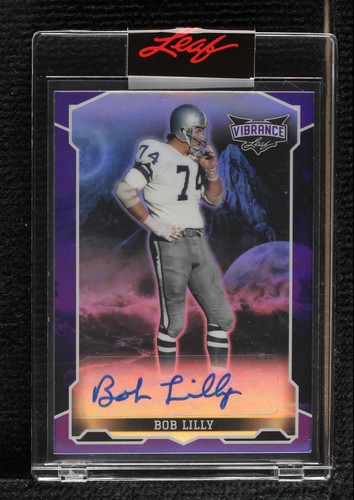 2022 Leaf Vibrance Bob Lilly #BA-BL1