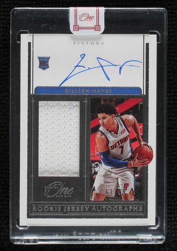 KILLIAN HAYES RC AUTO 2枚セート 20-21 Panini Obsidian Dual Tri Relic Rookie Auto #RJI-KLH