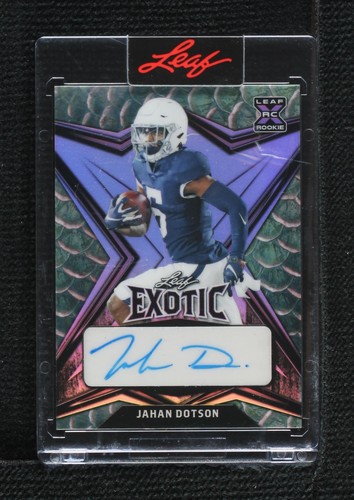 2022 Leaf Exotic Jahan Dotson #EA-JD3