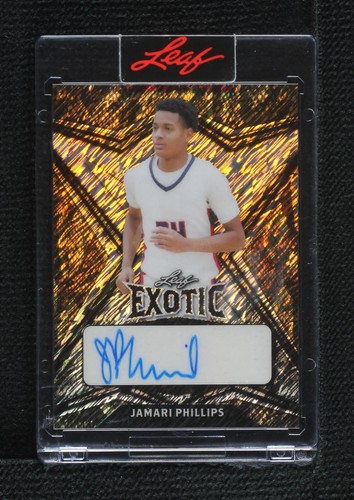 2022-23 Leaf Exotic - Jamari Phillips #BA-JP1