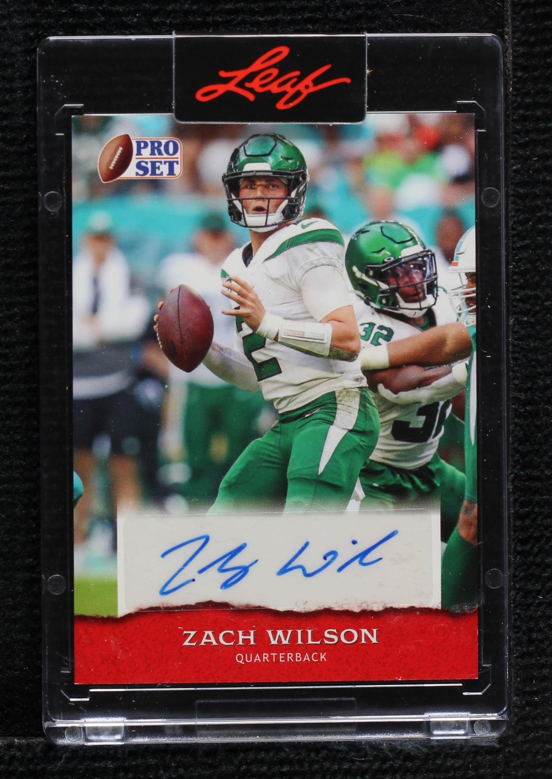 2022 Leaf Pro Set Sports Zach Wilson #PSA-ZW1