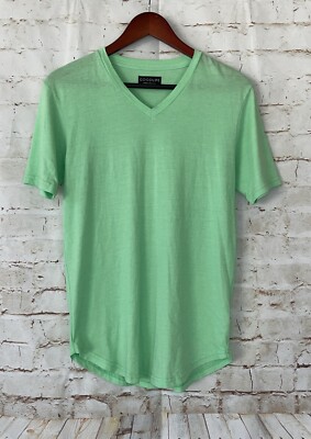 NEW Goodlife Tri-Blend Scallop V-Neck T-Shirt - Green - Small