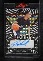 2022-23 Leaf Exotic - Jordan Hawkins #BA-JH2