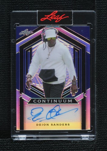 2023 Leaf Metal Continuum Deion Sanders #MC-173