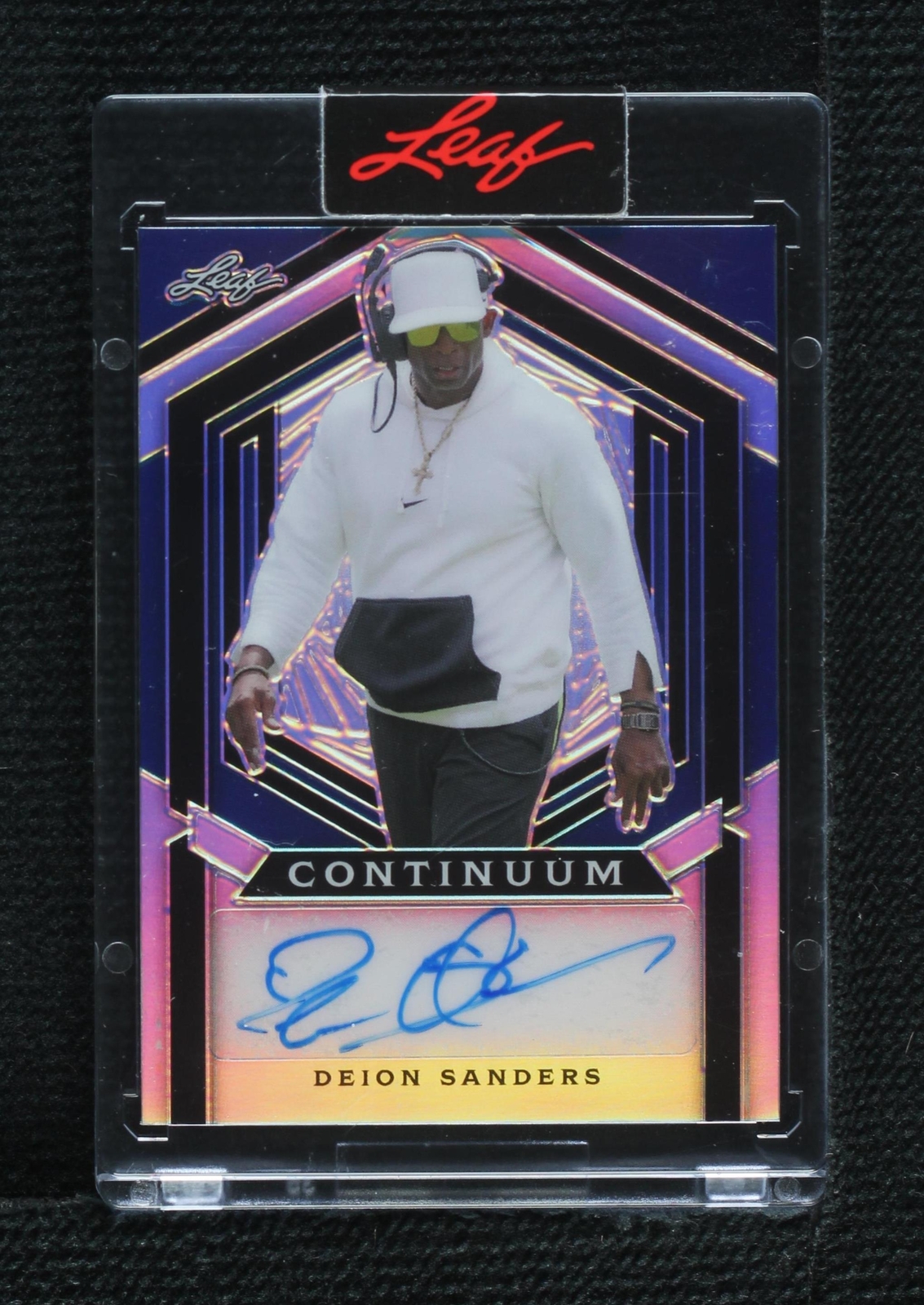2023 Leaf Metal Continuum Deion Sanders #MC-173