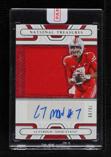 2022 Panini National Treasures Collegiate C. J. Stroud #SIL-CJS