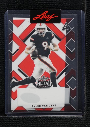 2022 Leaf Metal Draft Tyler Van Dyke #BA-TVD