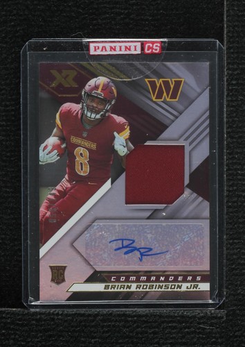 2022 Panini XR Brian Robinson Jr. #RSA-BR