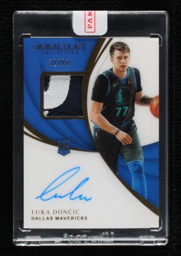 LUKA DONCIC 2021-22 PANINI IMMACULATE SIGNATURE MOVES