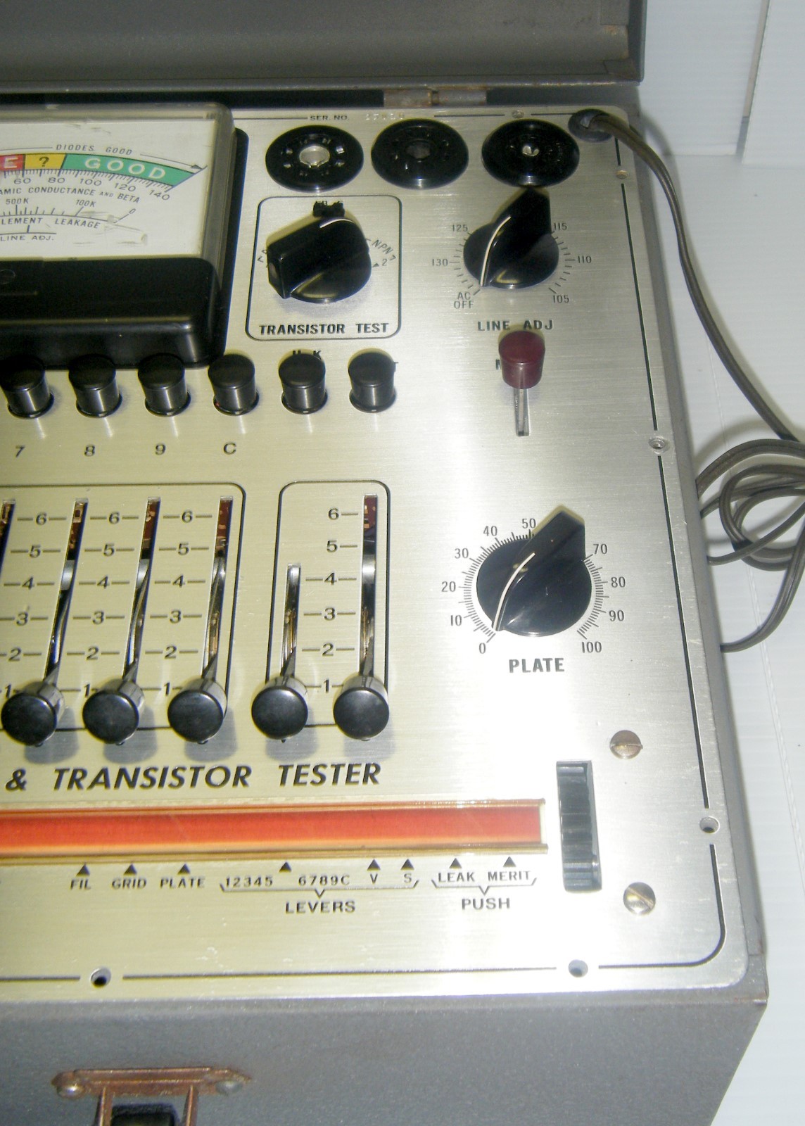 Vintage Eico Tube Tester Very Rare Model 666  Excellent Condition 1956