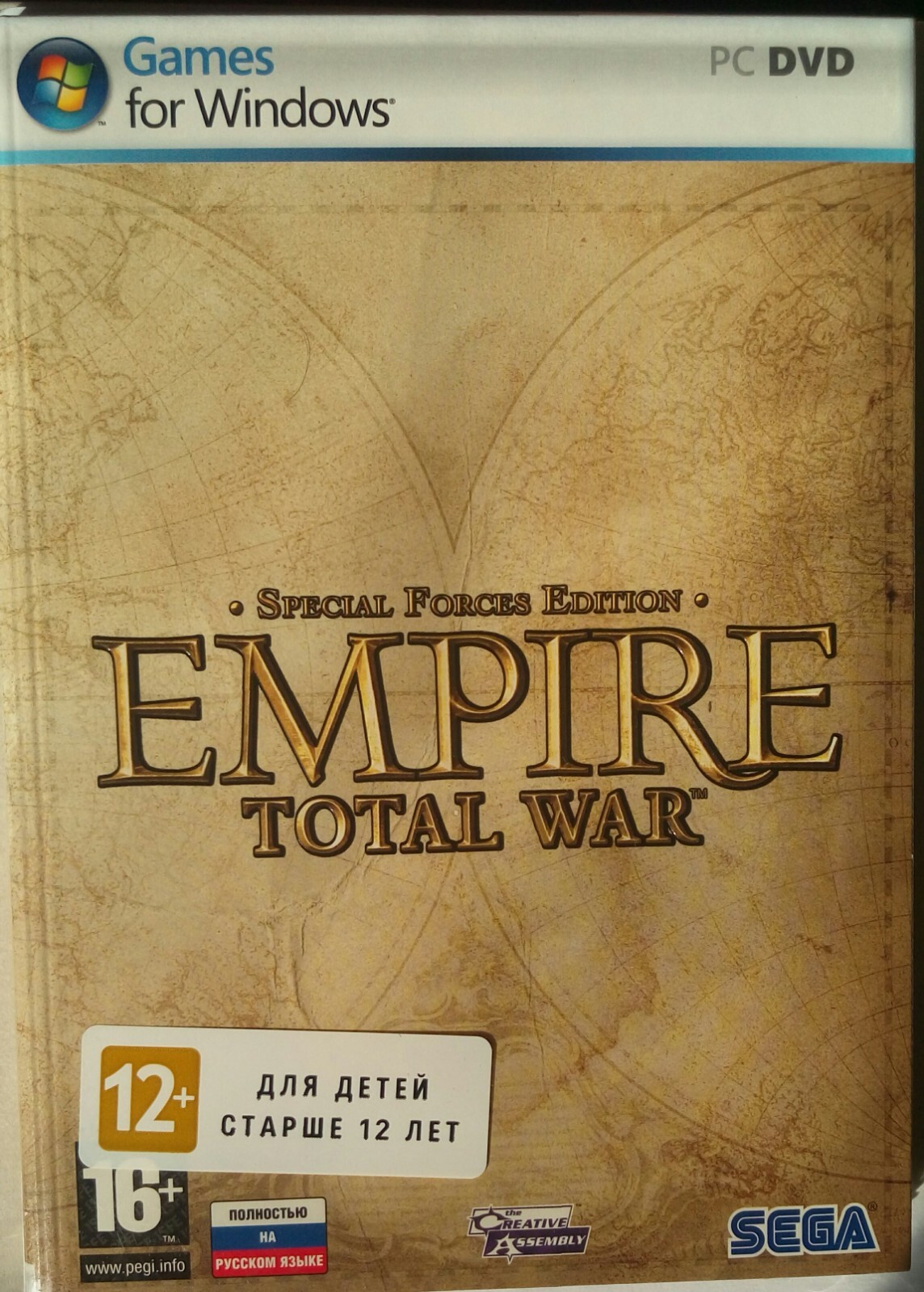 Empire: Total War - Special Forces Edition (PC, Russian