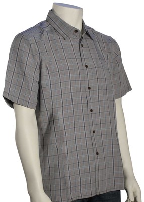 

Рубашка на пуговицах Quiksilver Waterman Malindi SS — Wild Dove — новинка, Grays