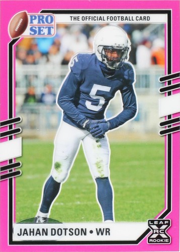 2022 Leaf Pro Set Draft Jahan Dotson #PSB-JD2