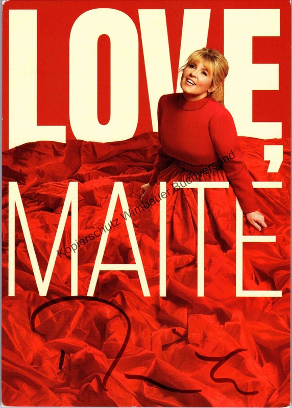 Original Autogramm Maite Kelly /// Autograph Signiert Signed Signee Kelly 317177