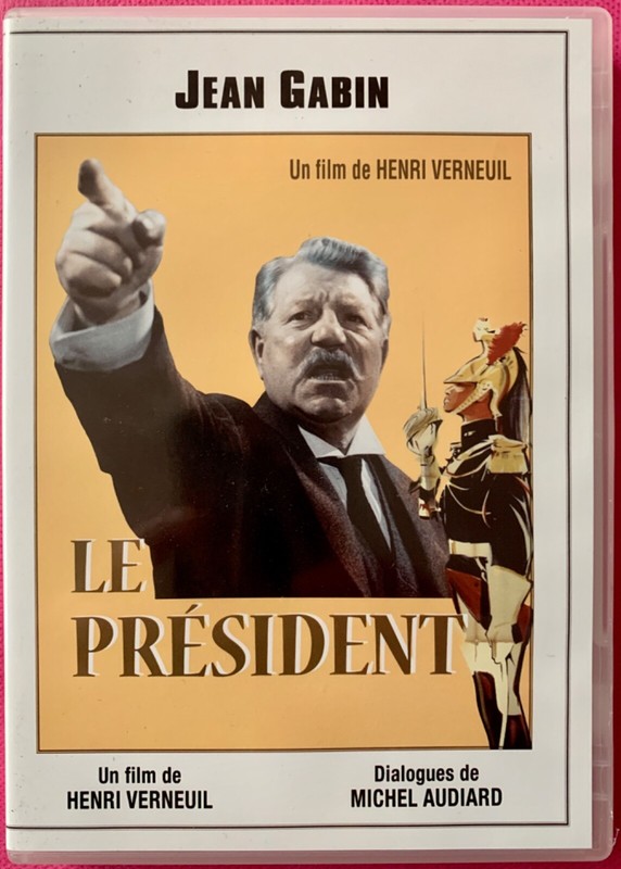 Le PrÃ©Sident - Dvd - Jean Gabin, Bernard Blier