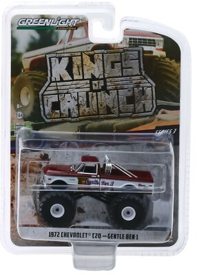 1:64 GreenLight KINGS OF CRUNCH 3 1972 Chevrolet C20 GENTLE