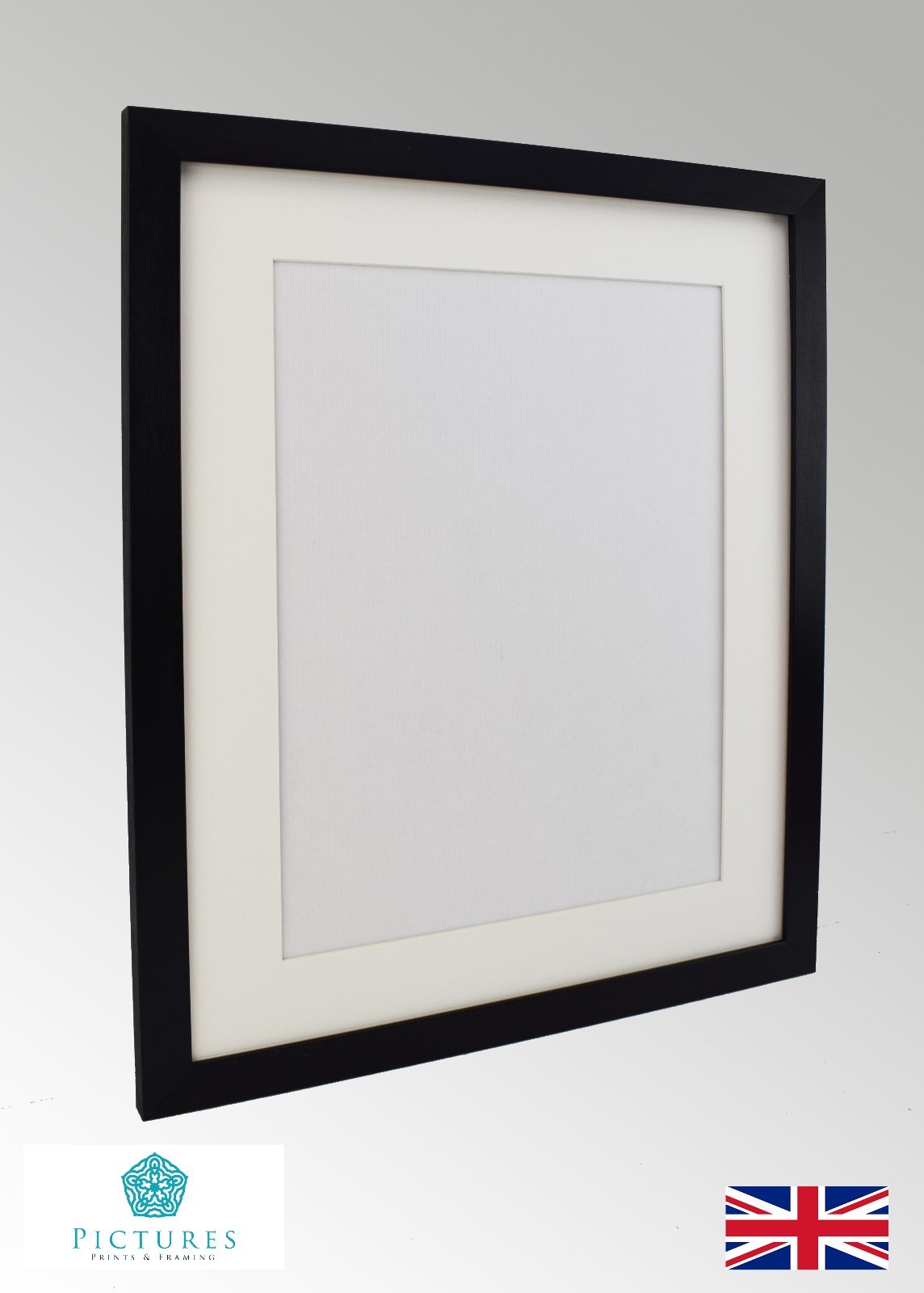 Ivory Effect 10x20 Picture Photo Frame Mount 6x16 Hang