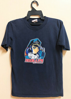 90s PLASTIK プラスティック アニメTシャツ XL HOOK-UPS vintage plastik anime shirt hookups skate | eBay