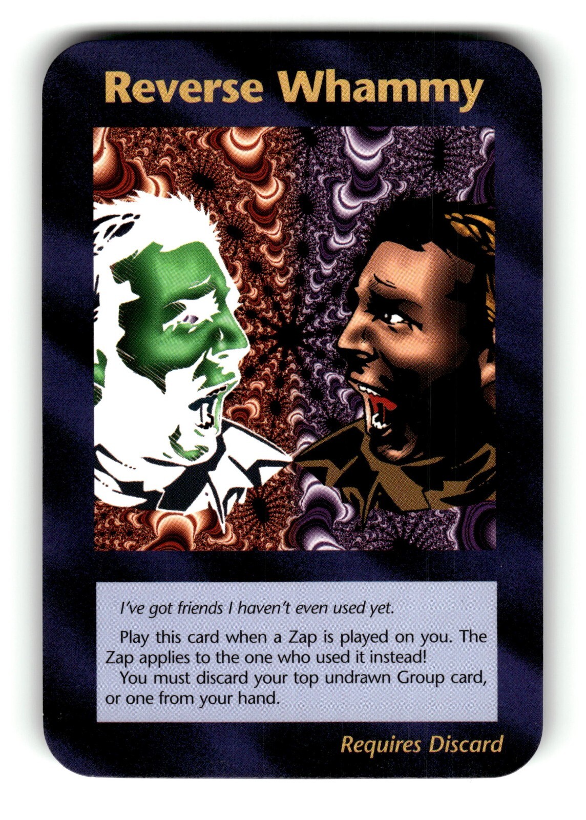 Reverse Whammy Card INWO Illuminati New World Order
