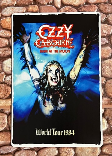 オジーオズボーン BARK AT THE MOON WORLD TOUR1984 OZZY OSBOURNE BARK AT THE MOON WORLD TOUR 1984 CONCERT
