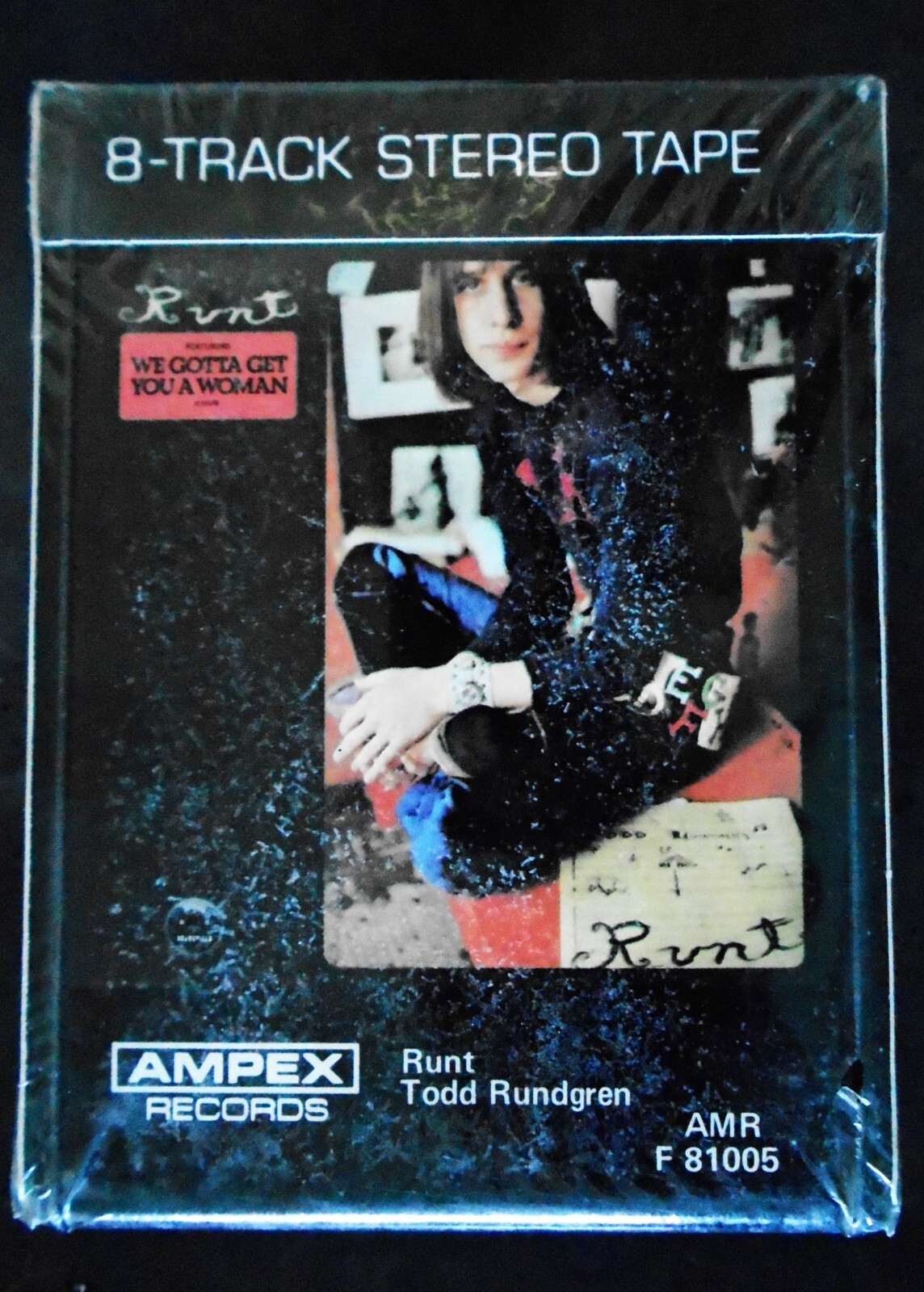 1970 Todd Rundgren - Runt Sealed (New) 8 Track Ampex Records