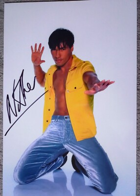 nathan moore lead singer of brother beyond during the 1990's signed 12x8 photo