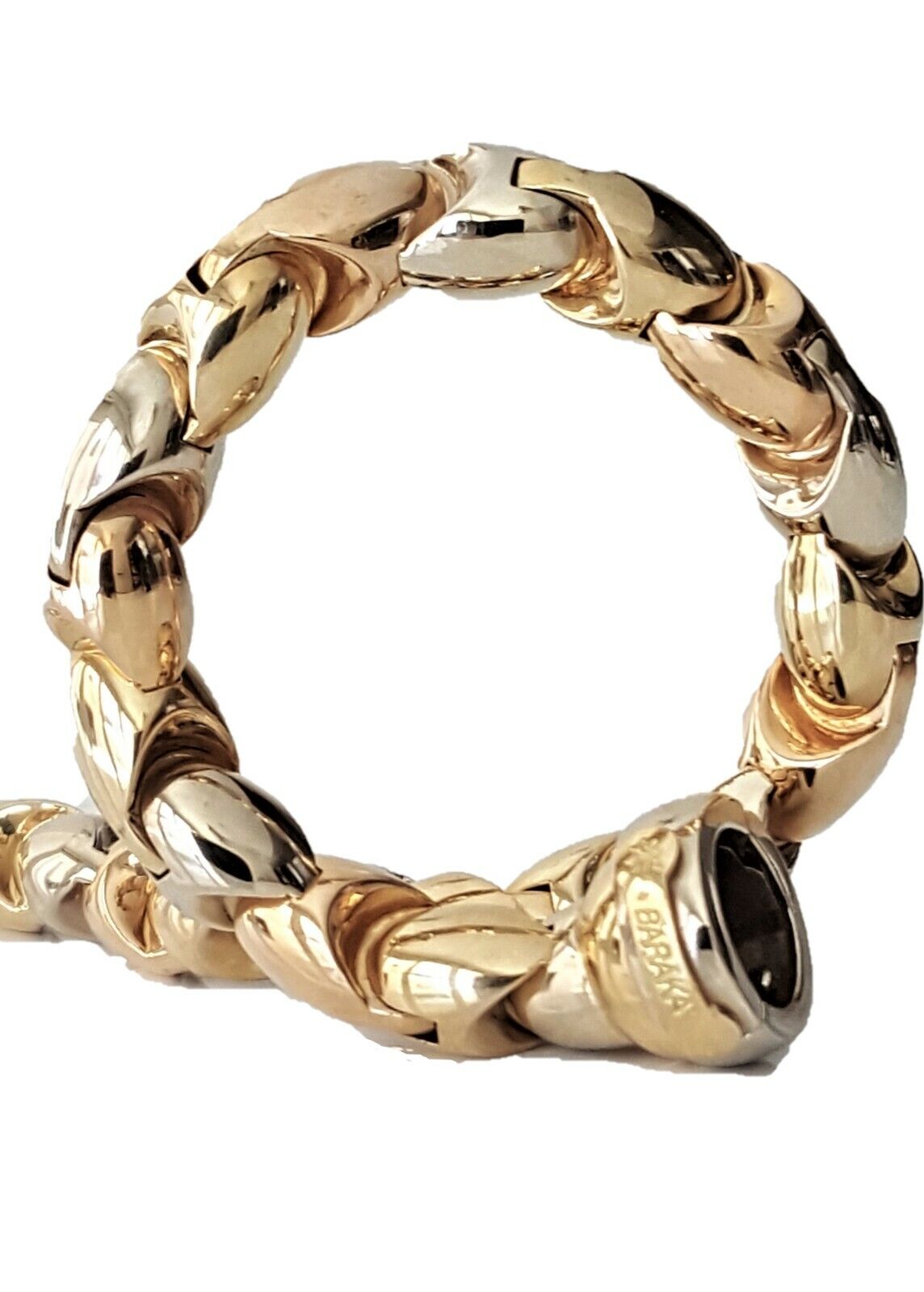 BARAKA men's bracelet 18k yellow and white gold Barakà BARAKA men's bracelet 18k yellow and white gold Barakà