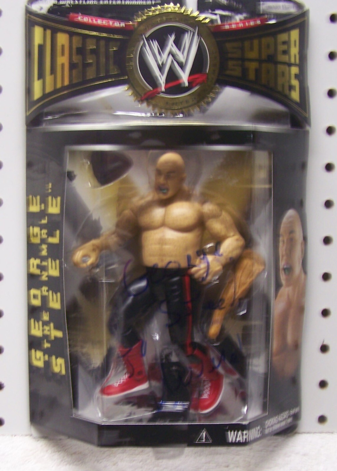 WWE ジョージ・スティール フィギュア WWF JAKKS WWE ジョージ・スティール フィギュア WWF JAKKS - メルカリ