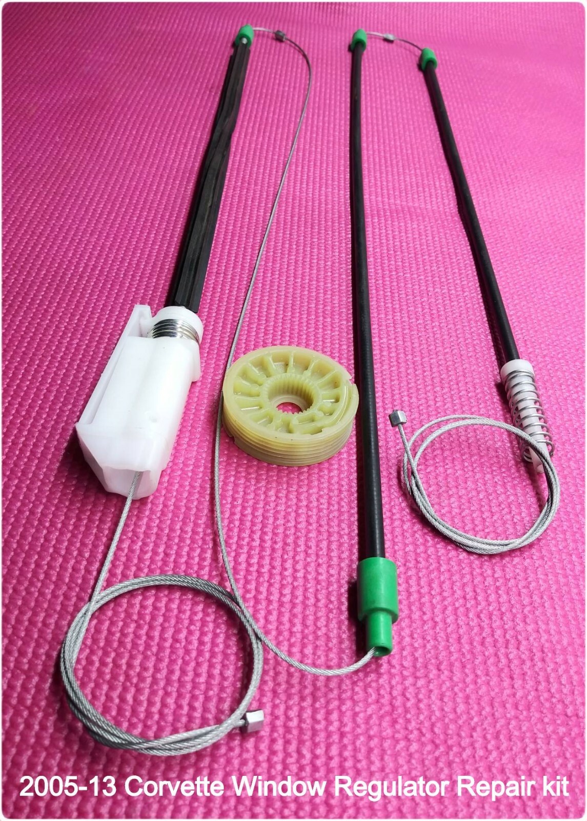 2005-13 Corvette C6 Window Regulator Repair Kit Fits Front RH 