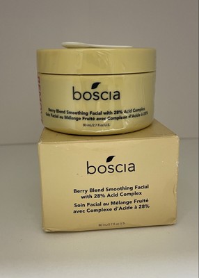 Boscia Berry Blend Smoothing Facial With 28% Acid Complex 2.7ox 5/28/2023 SEALED