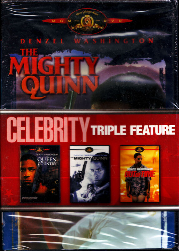 Queen & Country, Mighty Quinn, Out Of Time (dvd) Denzel Washington (new Sealed)