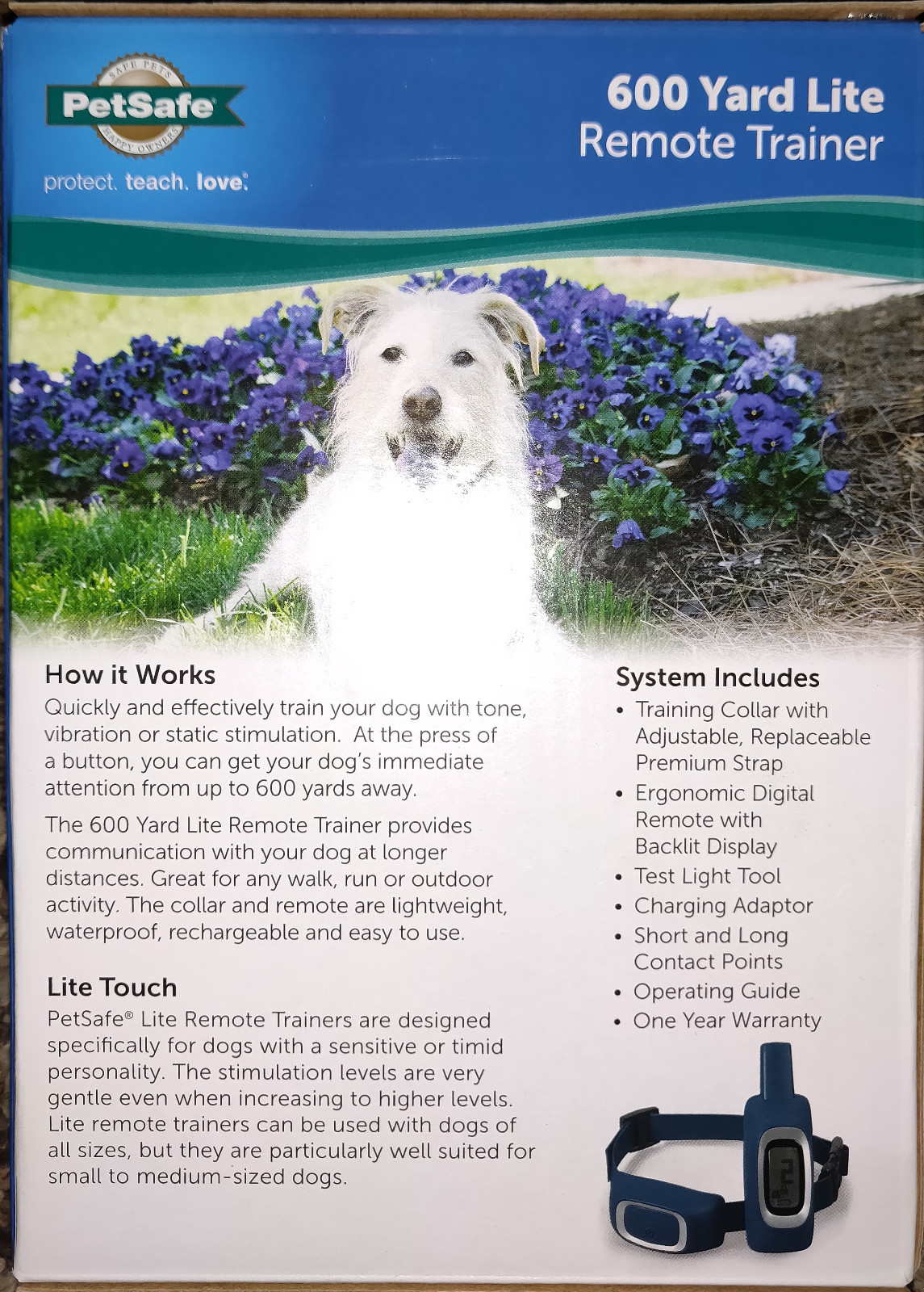 PetSafe 600 Yard Lite Remote Trainer Rechargeable Waterproof PDT00-16027 FAST