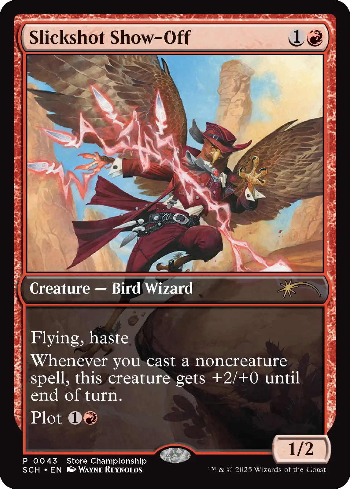 Slickshot Show-Off store Championship Promo Mtg Magic The