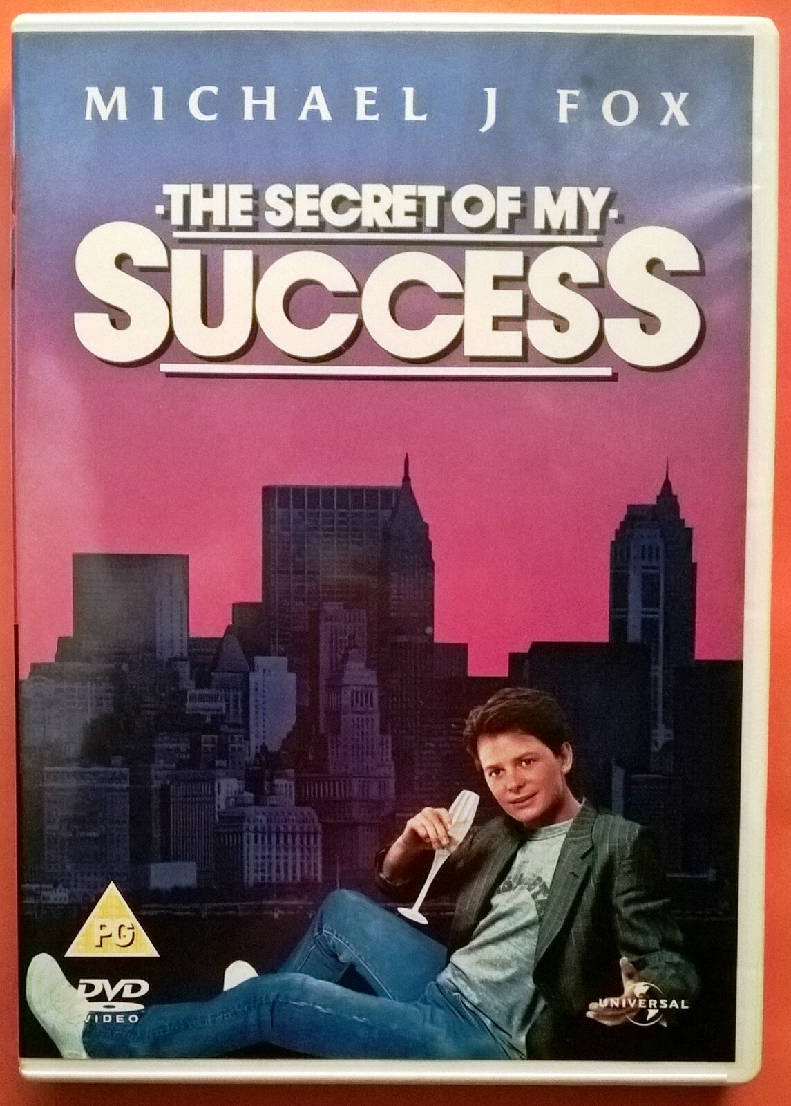 The Secret of My Success DVD Region 2 Michael J. Fox Slater