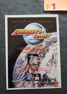 Frehley's Comet Second Sighting Album Promo Print Advertisement Vintage 1988