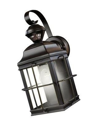 Heath Zenith HZ-4144-BK 150 Degree Motion Sensing Decoractive Security