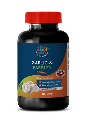 healthy arteries and veins - Odorless Garlic & Parsley 600mg 1B - immuno support
