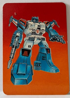 1985 Hasbro Transformers Trading Cards #20 Topspin   NS1