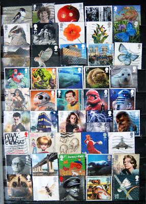 A Great Collection Of Good Used Low Value Multi-Issue GB Commemoratives.